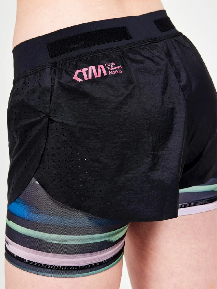 Craft CTM Distance 2-in-1 Shorts - Women's 4 Craft CTM Distance 2-in-1 Shorts - Women's - Image 4