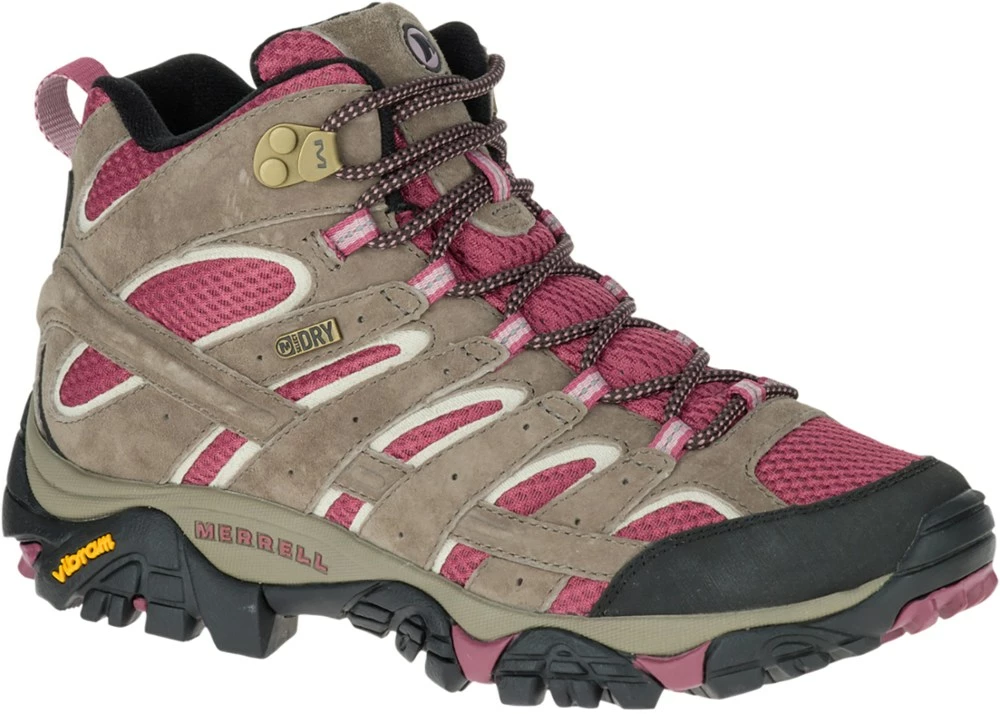 Merrell Moab 2 Mid Waterproof Hiking Boots - Women's 3 Merrell Moab 2 Mid Waterproof Hiking Boots - Women's - Image 3