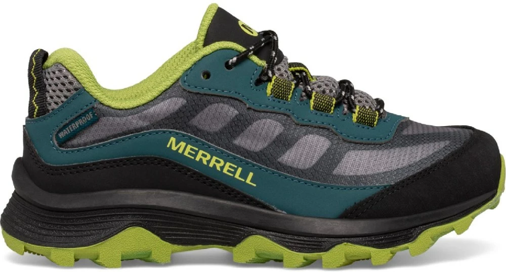 Merrell Moab Speed Low Waterproof Hiking Shoes - Kids' 5 Merrell Moab Speed Low Waterproof Hiking Shoes - Kids' - Image 5