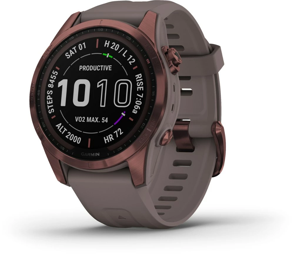 Garmin fenix 7S Sapphire Solar Multisport GPS Watch 1 Garmin fenix 7S Sapphire Solar Multisport GPS Watch