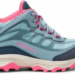 Merrell Moab Speed Mid Waterproof Hiking Boots - Kids'